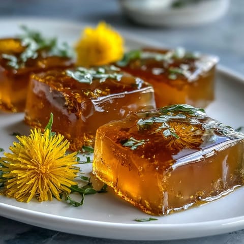 Dandelion Lemon Honey Jelly