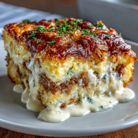 Amish Breakfast Casserole Hash Browns