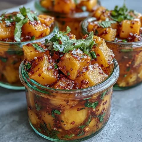 Mango Chile Lime Fruit Cups