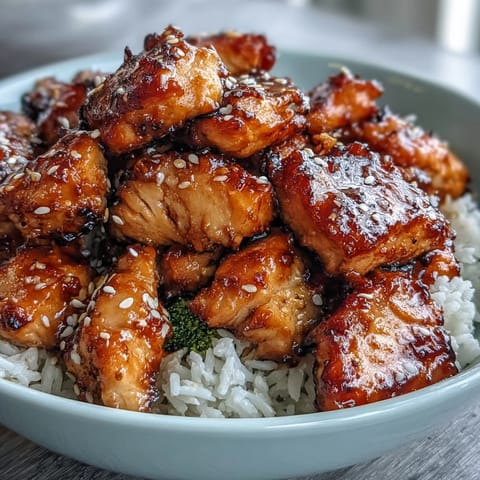 High Protein Teriyaki Chicken