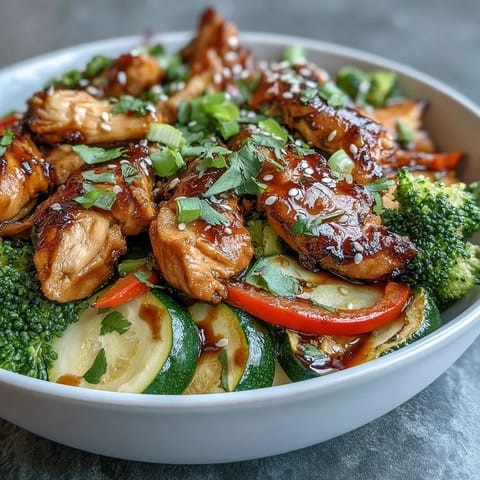 High Protein Chicken Bowl