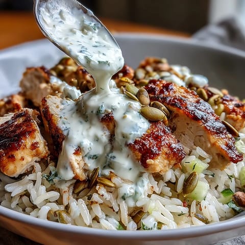 High Protein Chicken Rice Bowl