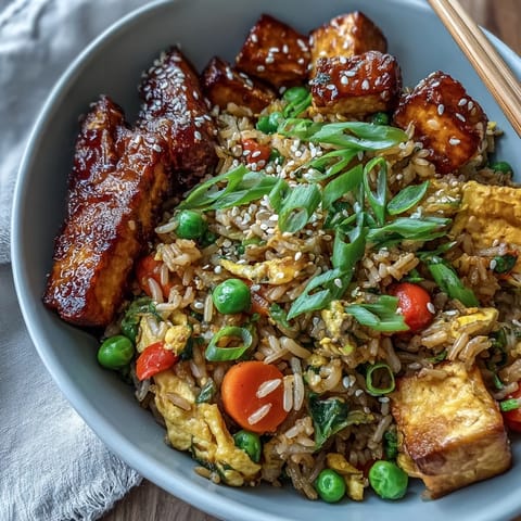 High Protein Egg Fried Rice