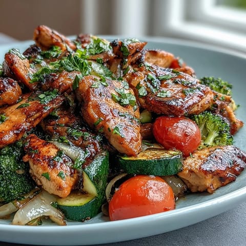 Low-Calorie High-Protein Chicken Meal