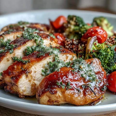 High Protein Chicken Meal Prep