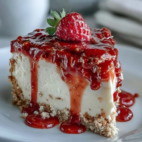 Mother's Day No-Bake Cheesecake