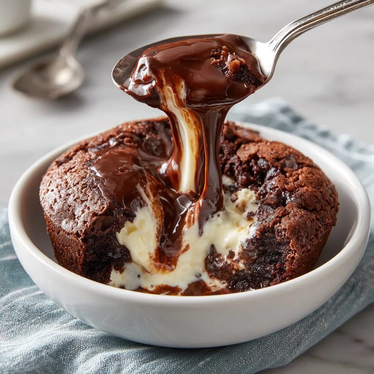 A bowl of triple-chocolate brookie bombs.