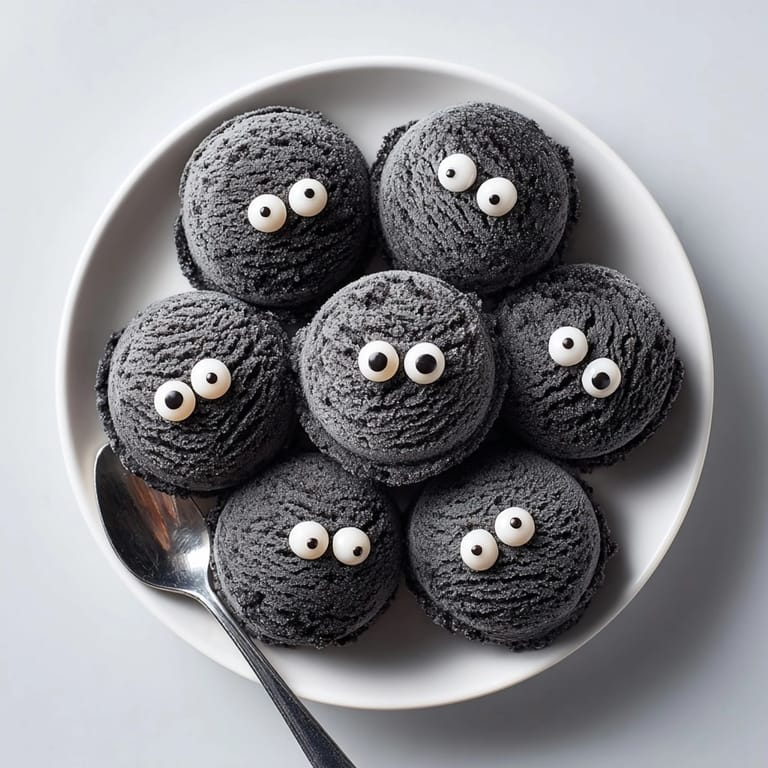 Enjoy chilled scoops of nutty Black Sesame Ice Cream recipe, a delicious, easy homemade treat.