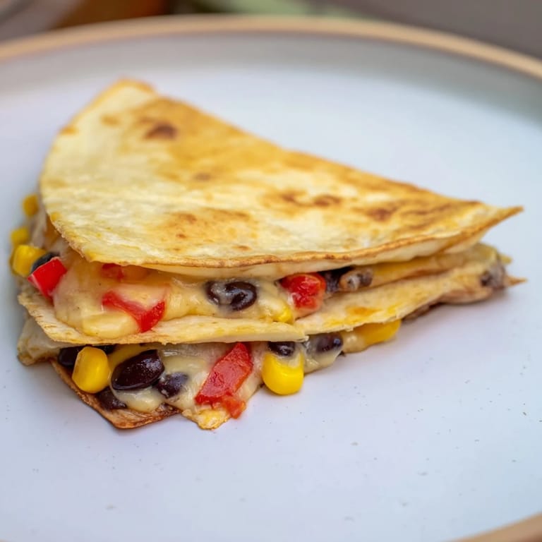 A Tex-Mex feast: a crispy tortilla wrap hack made with melty cheese and flavorful beans.