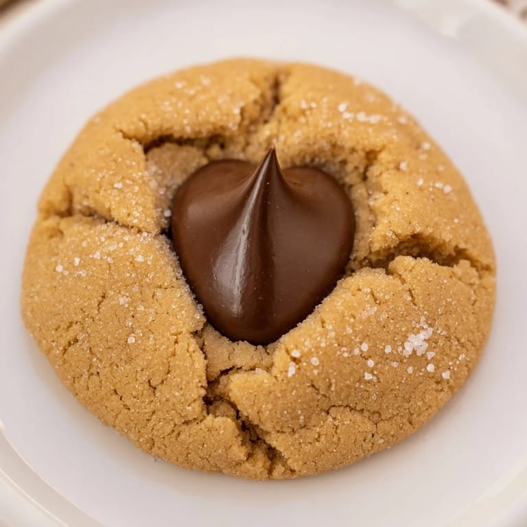 These soft and chewy 3-Ingredient Peanut Butter Blossoms are a simple, delicious American classic dessert.