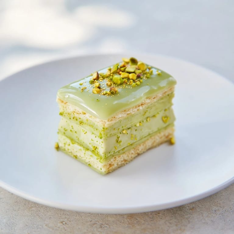 These beautiful Grenouille Royale Petits Fours showcase a vibrant glaze, inviting you for a taste.