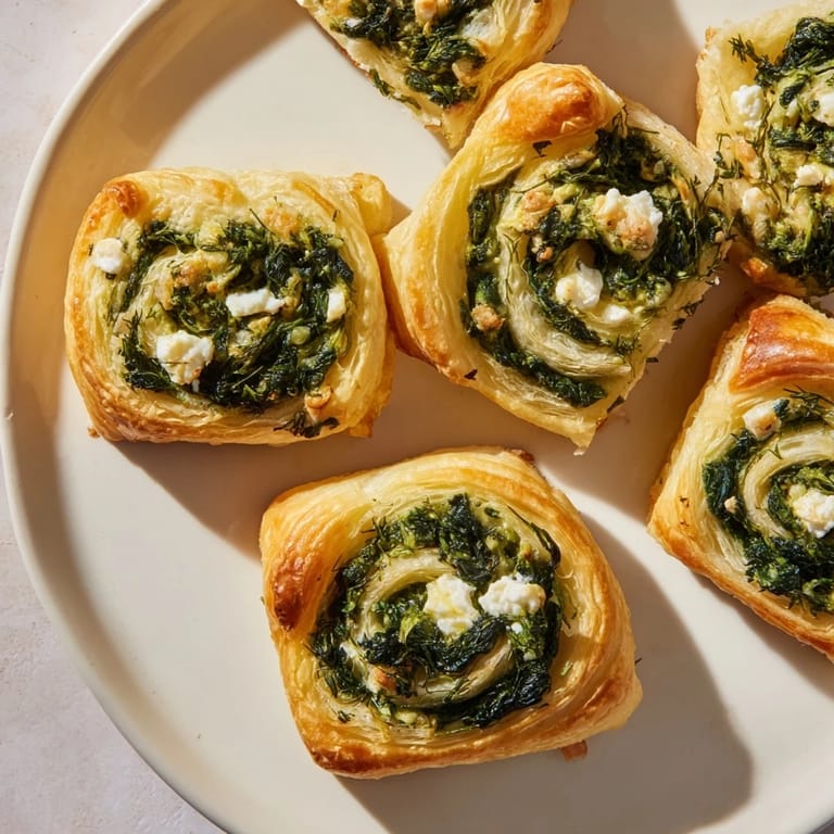Picture the creamy spinach and feta filling swirling within these delicious spirals; savory spinach feta pinwheels.