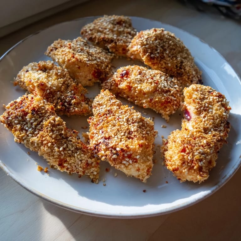 Juicy, spice-infused Spicy Yogurt Chicken Bites, baked to a delicious golden-brown perfection, yummy!