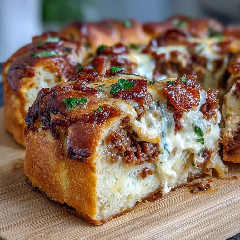 Traditional Italian Easter pie featuring layers of ricotta, mozzarella, and salami, baked until golden and irresistibly savory.