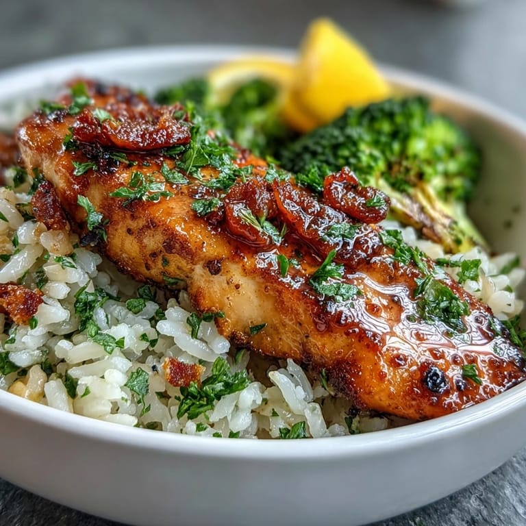 A vibrant photo showcasing a nutritious chicken rice broccoli meal prep ready to be enjoyed.