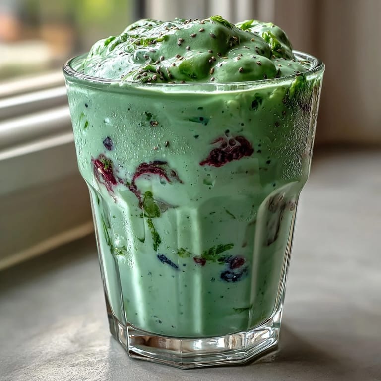 Healthy Fat Loss Smoothie Under 300 Calories: nutrient-dense smoothie featuring spinach, mixed berries, and protein for a satisfying, low-calorie drink.